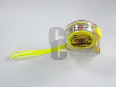 Ролетка  3м. - ПРОЗРАЧНА -BOSMT-